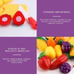 Dollura Plastic Fruits Veggies Exclusive Collection of Realistic Sliceable Fruits - Image 5