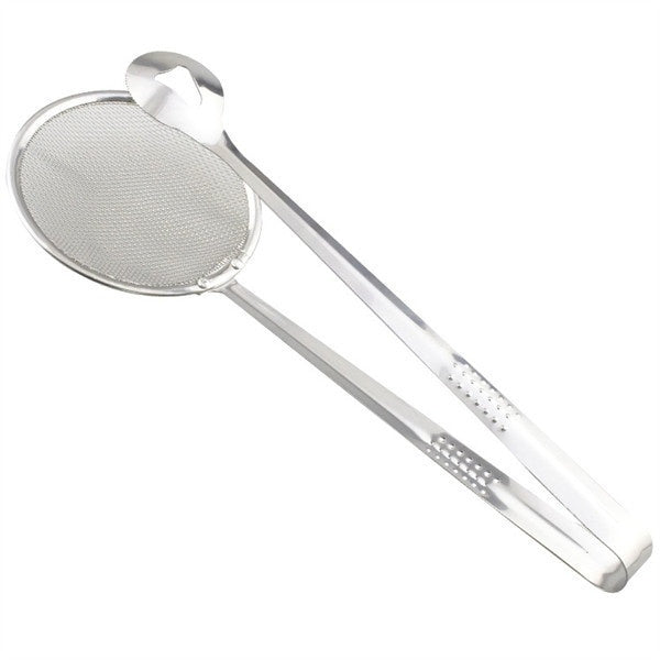 5b92033b8fa96b3ababefe15-5-large.jpg 2In1 Stainless Steel Filter Spoon with Clip Food Kitchen Oil-Frying Multi-Functional - Image 1