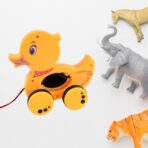 Pull Along Toy Colorful Developmental Toy for 1-Year-Old Girls Boys with Fun Movement Design - Image 4